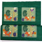 Preview: Baumwolle Stoff ST10220 Webware Kinderstoff Fuchs Eule Igel Baum Blume  Dekostoff Kissenstoff Meterware Fox & Friends
